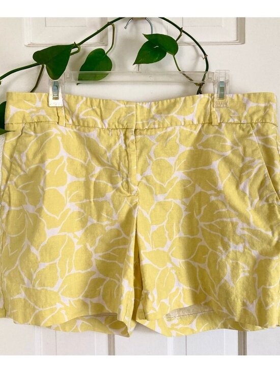 Pants - Yellow Floral Shorts Women’s